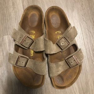 Birkenstock Arizona Suede Leather